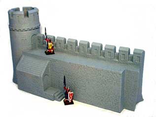 Hudson & Allen Studio 25mm Scale Model Castle Wall Expansion Set