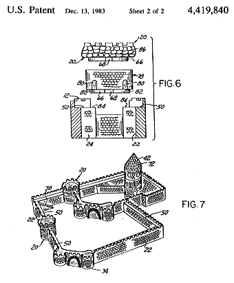 Model Castle Patent